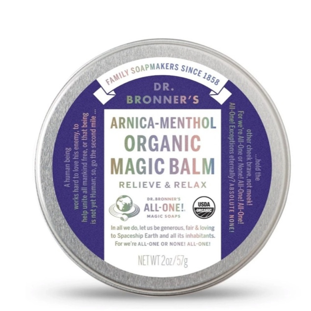 Dr. Bronner’s Arnica-Menthol Organic Magic Balm